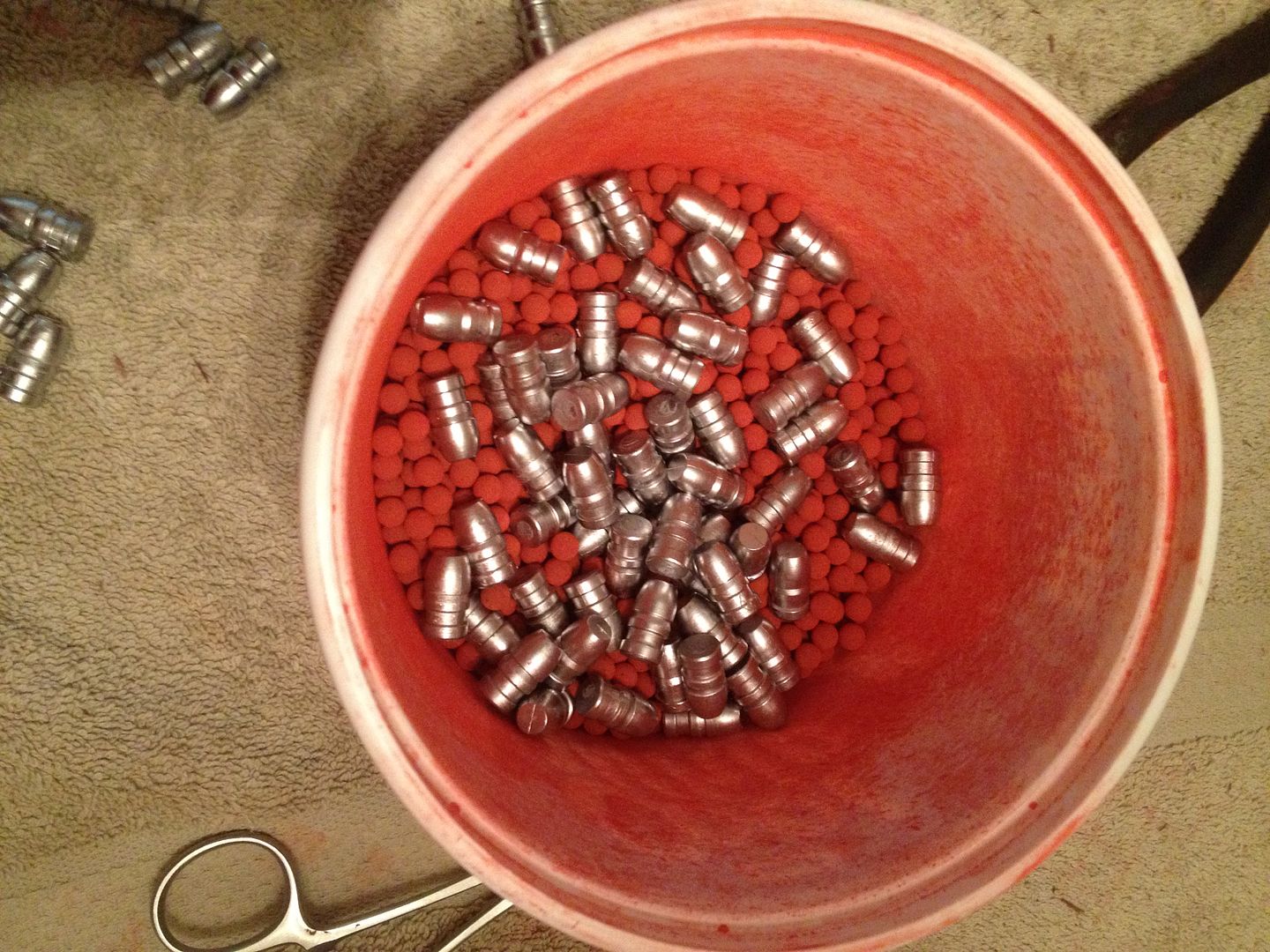 How I powder coat cast .4570 bullets Marlin Firearms Forum